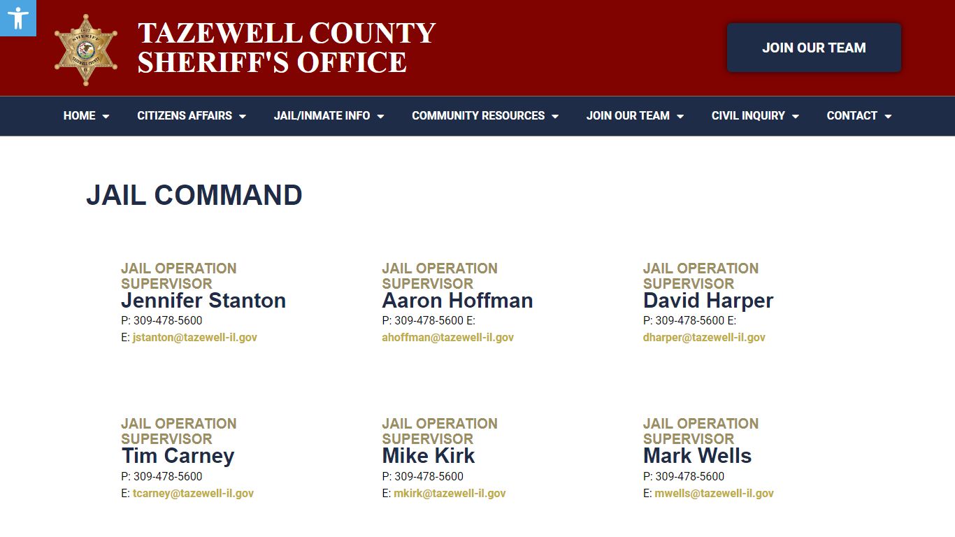 Jail Command - Tazewell County Sheriff